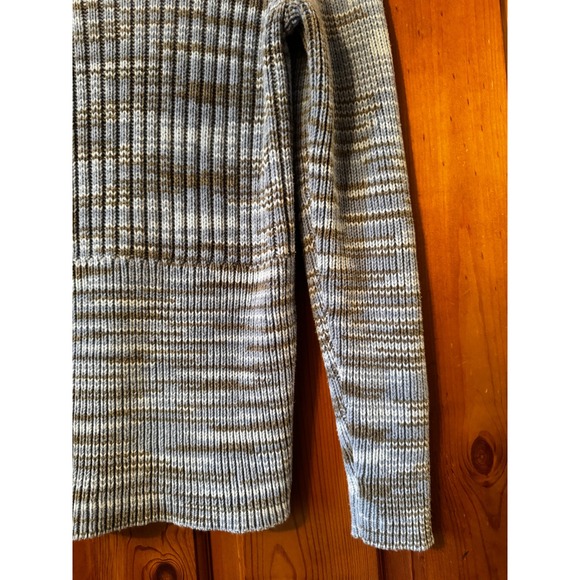 GAP Sweater Women Size L Multicolor Turtleneck Knit Cotton Blend - Picture 6 of 6